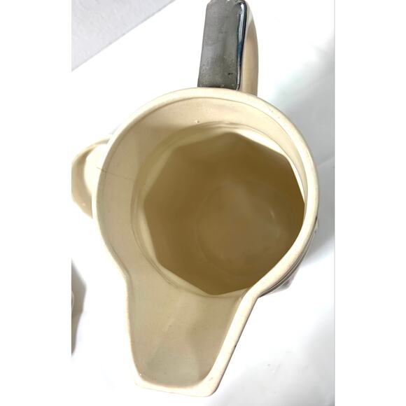 Vintage Ceramic‎ Teapot with Octagon Tray Pink Floral Hand Painted  Japan - Picture 12 of 13